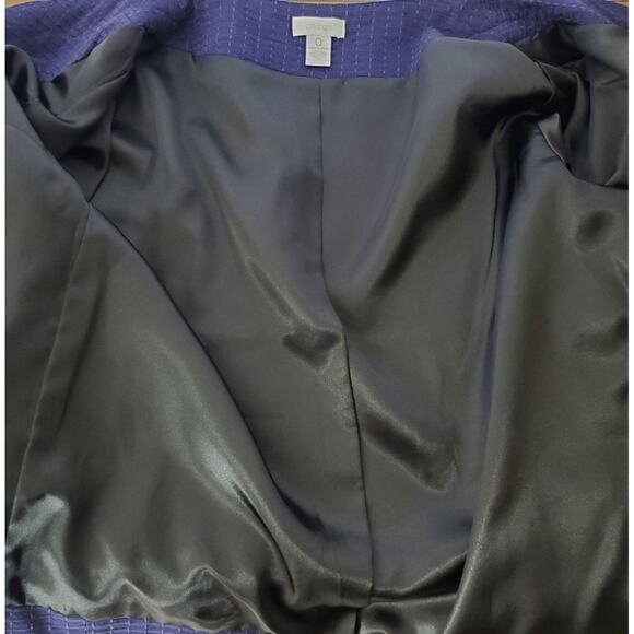 CHICO'S Women's Navy Blue Lightweight Jacket Sz S - Picture 8 of 11
